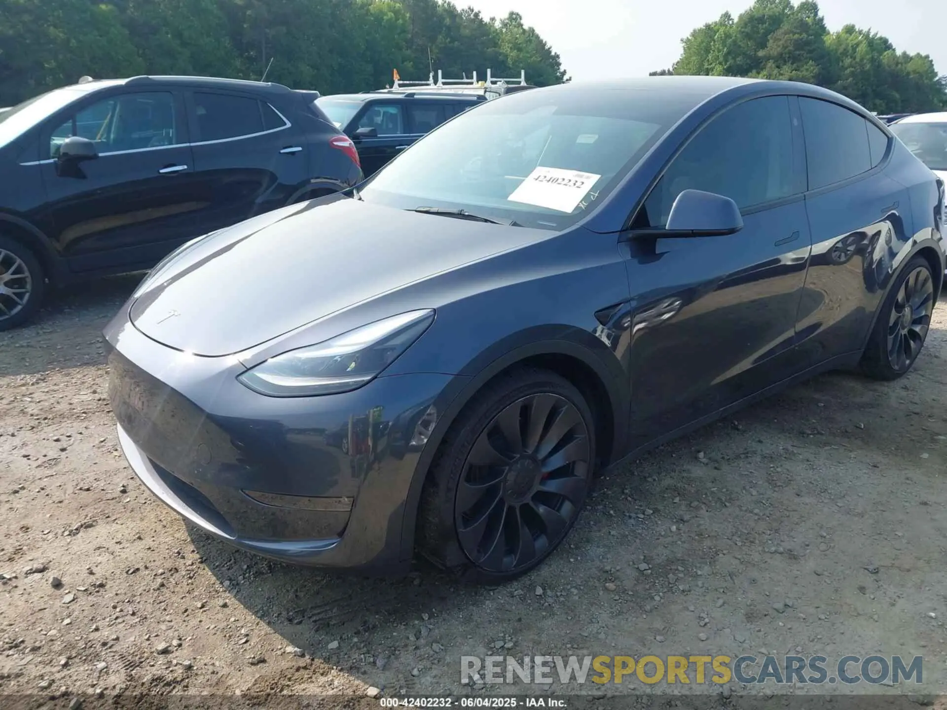2 Photograph of a damaged car 7SAYGDEF6PF872801 TESLA MODEL Y 2023