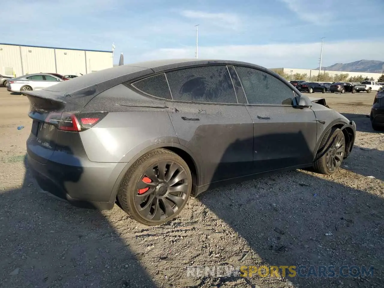 3 Фотография поврежденного автомобиля 7SAYGDEF6PF904789 TESLA MODEL Y 2023