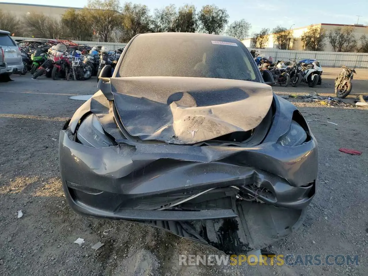 5 Фотография поврежденного автомобиля 7SAYGDEF6PF904789 TESLA MODEL Y 2023