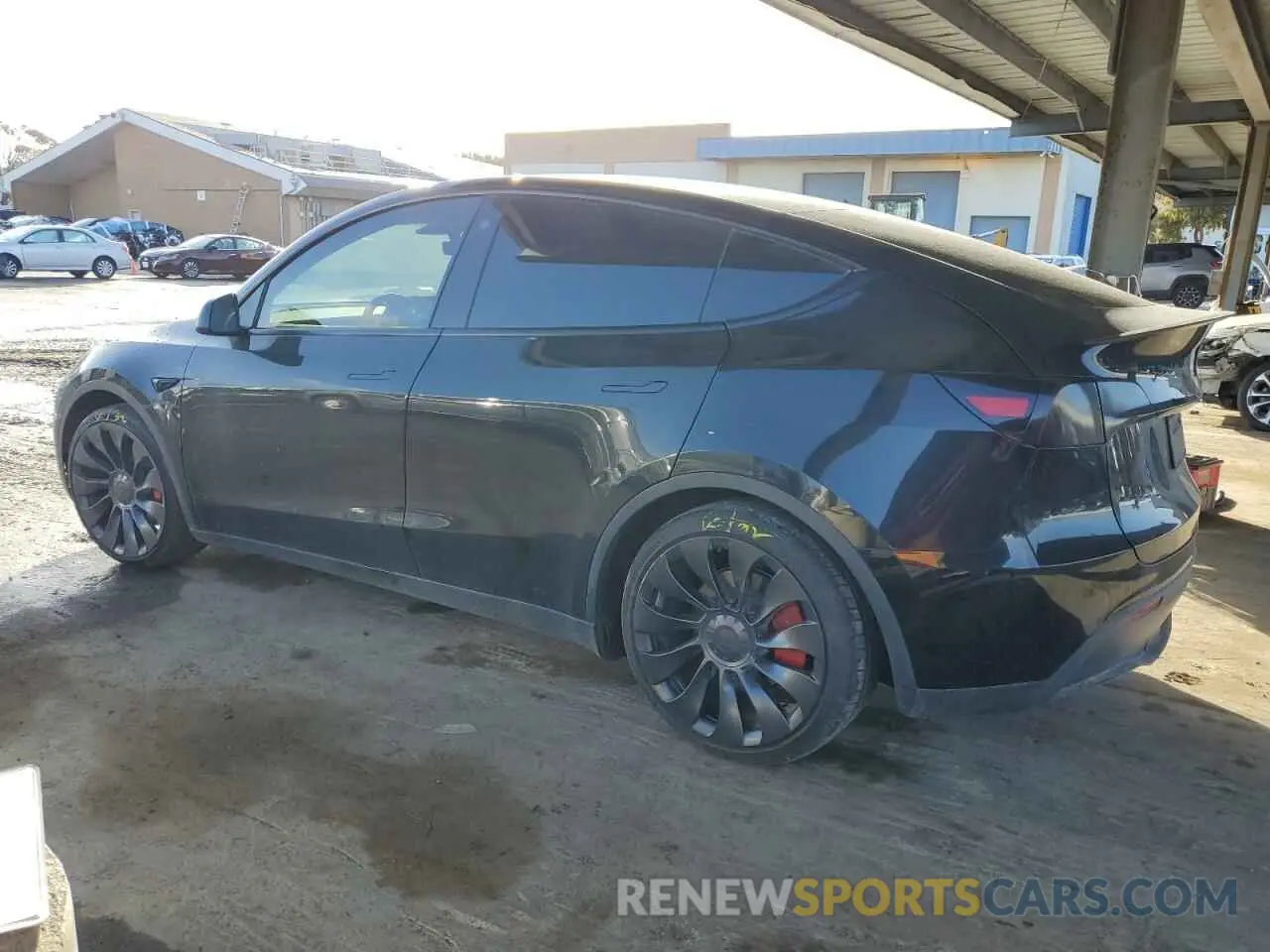 2 Фотография поврежденного автомобиля 7SAYGDEF7PF786817 TESLA MODEL Y 2023