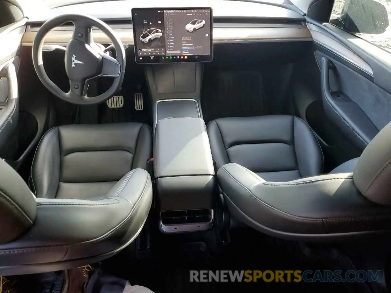 8 Фотография поврежденного автомобиля 7SAYGDEF7PF786817 TESLA MODEL Y 2023