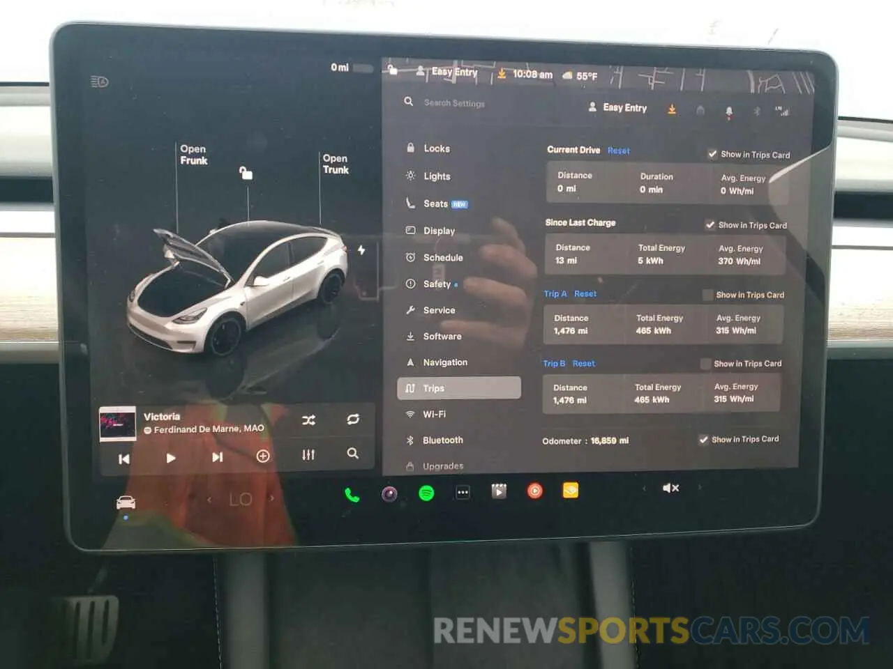 9 Фотография поврежденного автомобиля 7SAYGDEF7PF786817 TESLA MODEL Y 2023