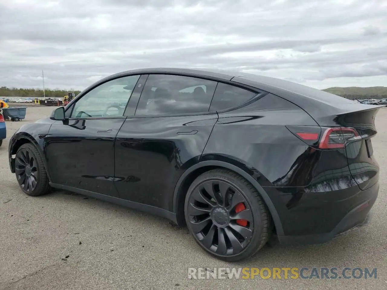 2 Фотография поврежденного автомобиля 7SAYGDEF7PF832498 TESLA MODEL Y 2023