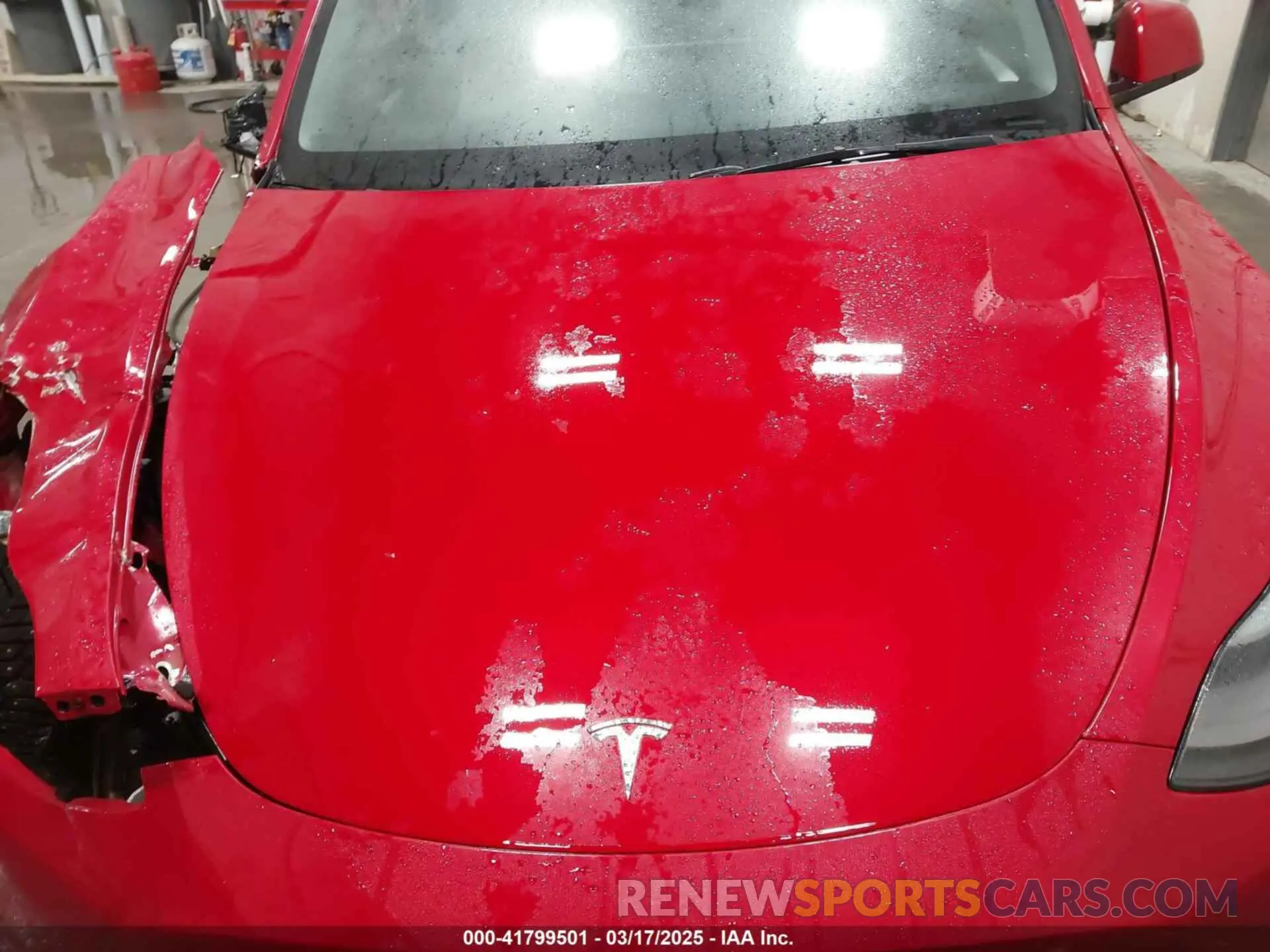 10 Фотография поврежденного автомобиля 7SAYGDEF8PF586142 TESLA MODEL Y 2023
