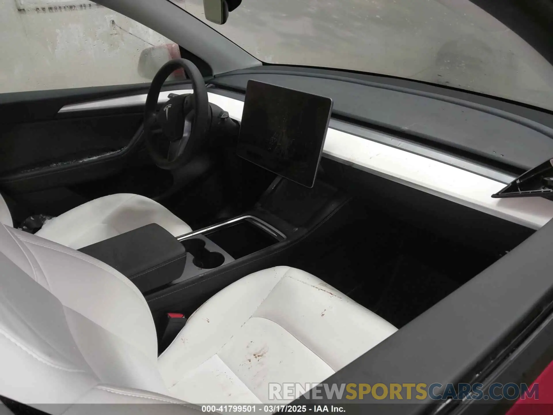 5 Фотография поврежденного автомобиля 7SAYGDEF8PF586142 TESLA MODEL Y 2023