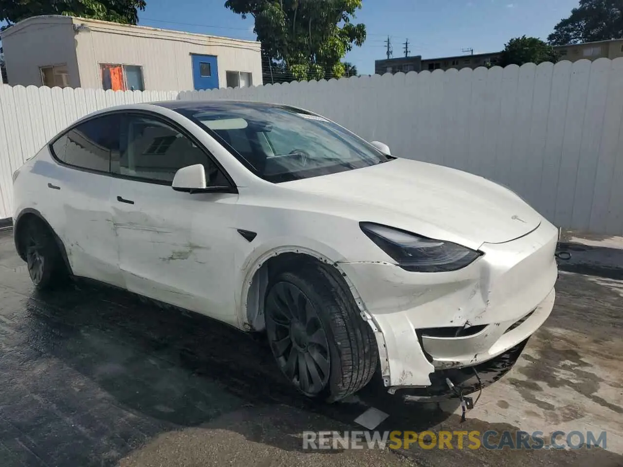 4 Фотография поврежденного автомобиля 7SAYGDEF8PF595178 TESLA MODEL Y 2023