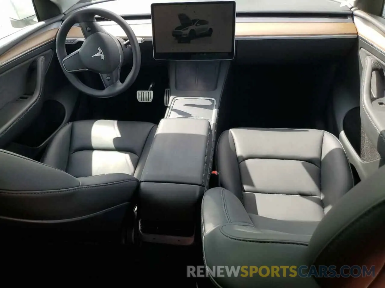 8 Фотография поврежденного автомобиля 7SAYGDEF8PF595178 TESLA MODEL Y 2023