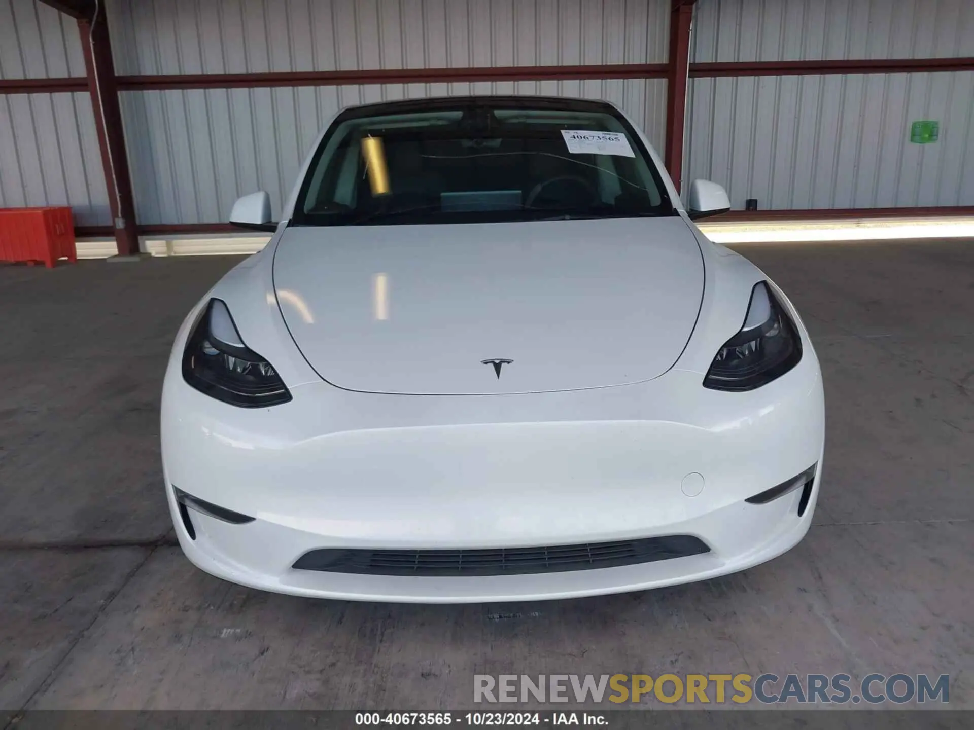 12 Photograph of a damaged car 7SAYGDEF8PF740641 TESLA MODEL Y 2023