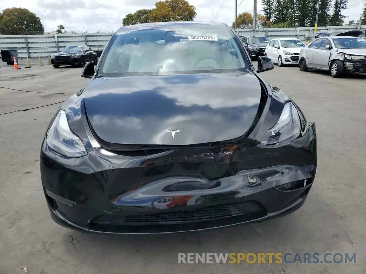 5 Фотография поврежденного автомобиля 7SAYGDEF8PF762915 TESLA MODEL Y 2023