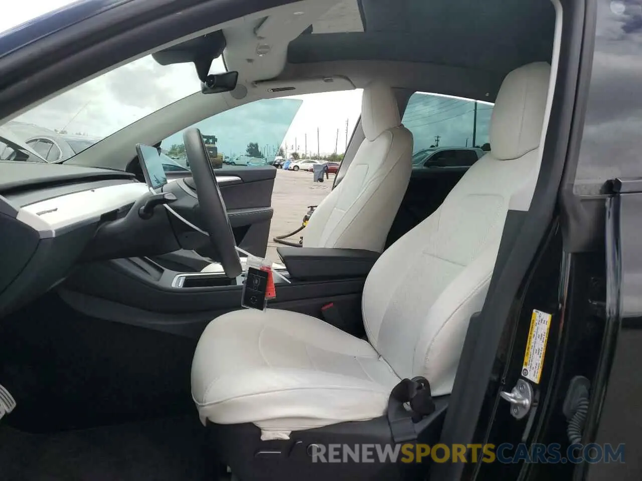 7 Фотография поврежденного автомобиля 7SAYGDEF8PF762915 TESLA MODEL Y 2023