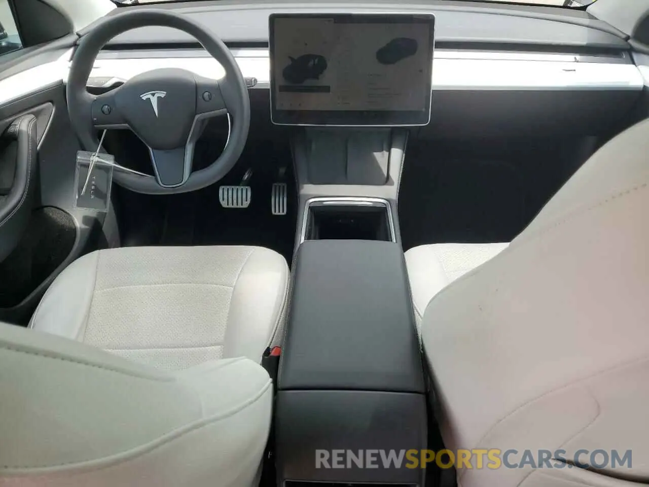 8 Фотография поврежденного автомобиля 7SAYGDEF8PF762915 TESLA MODEL Y 2023