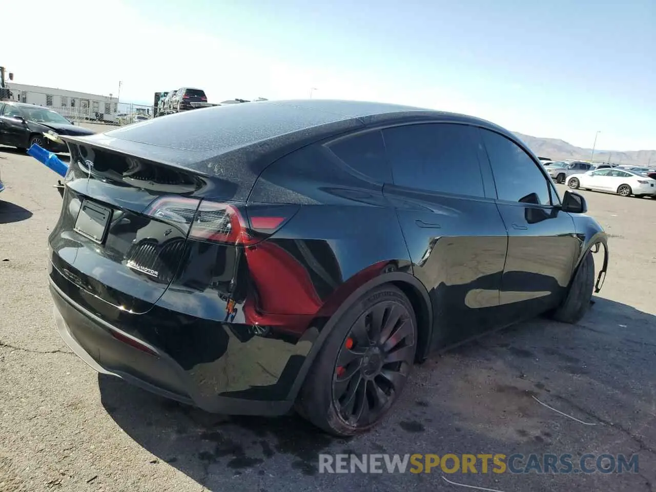 3 Photograph of a damaged car 7SAYGDEF8PF884514 TESLA MODEL Y 2023