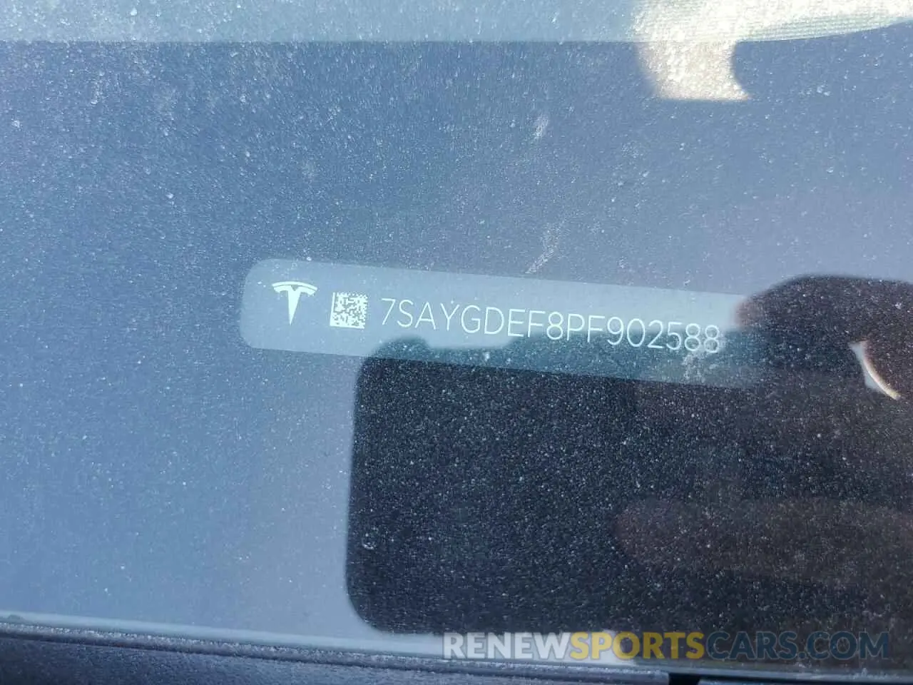 13 Фотография поврежденного автомобиля 7SAYGDEF8PF902588 TESLA MODEL Y 2023