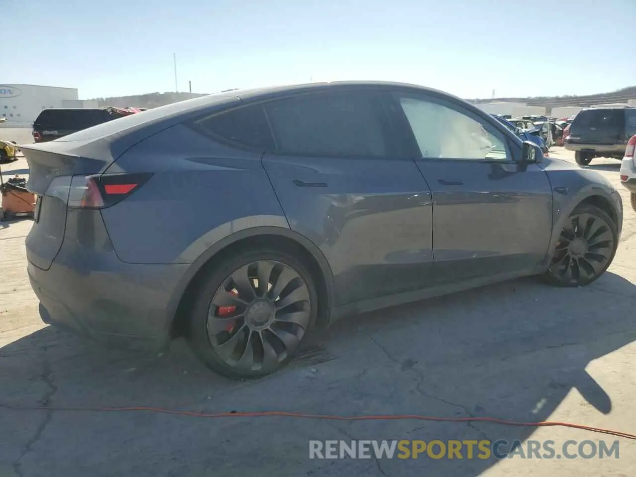 3 Фотография поврежденного автомобиля 7SAYGDEF8PF902588 TESLA MODEL Y 2023