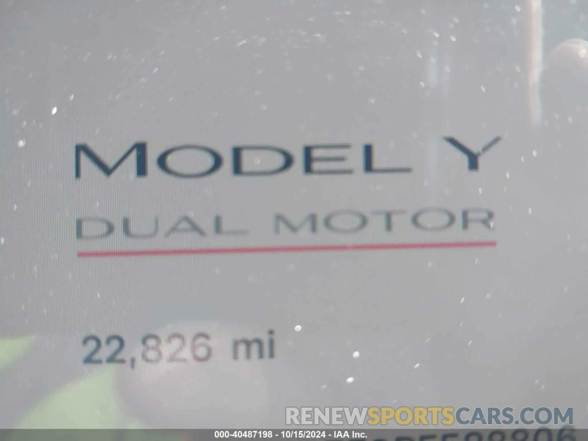 15 Photograph of a damaged car 7SAYGDEF9PF588806 TESLA MODEL Y 2023