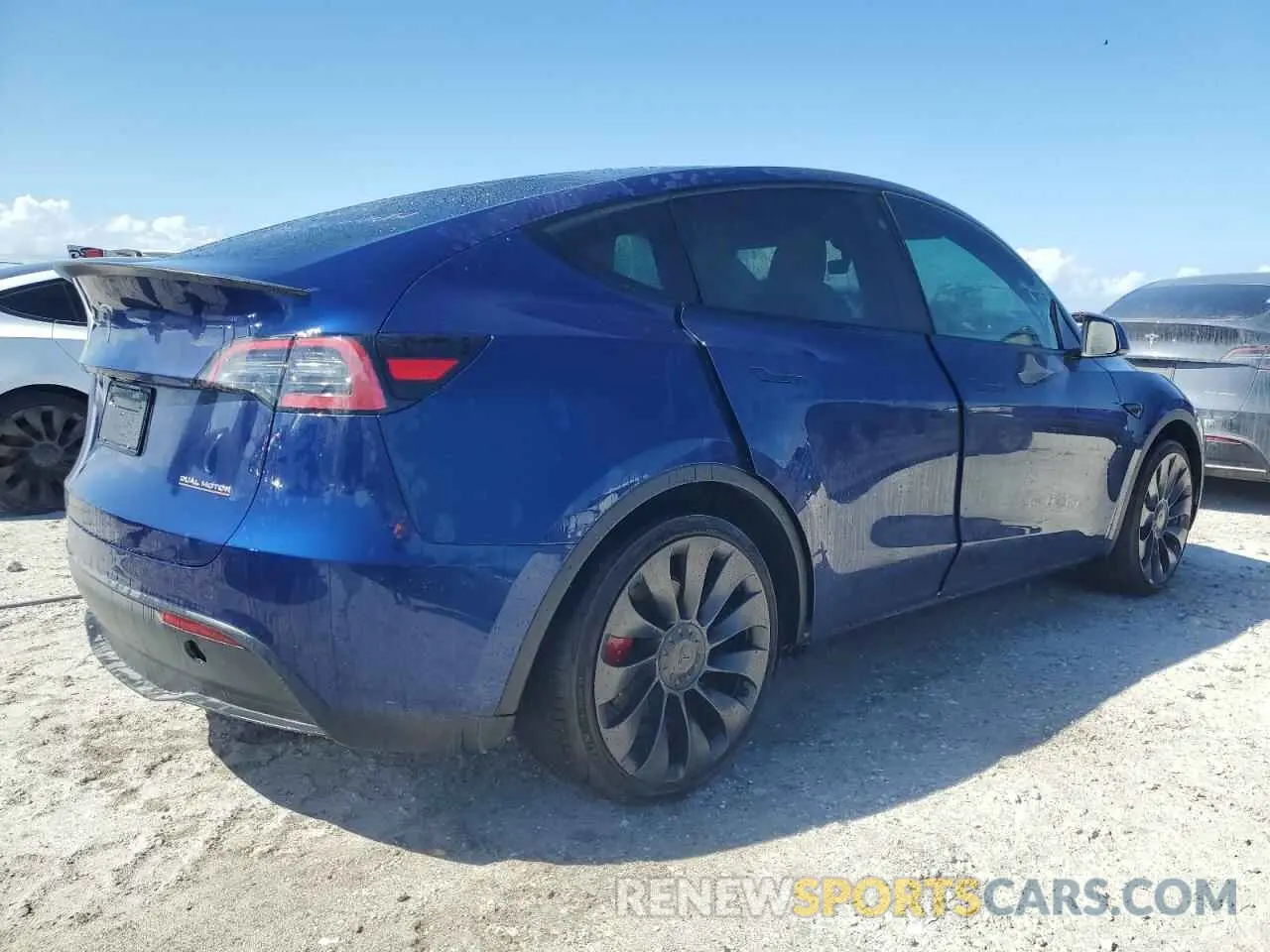 3 Фотография поврежденного автомобиля 7SAYGDEF9PF633369 TESLA MODEL Y 2023