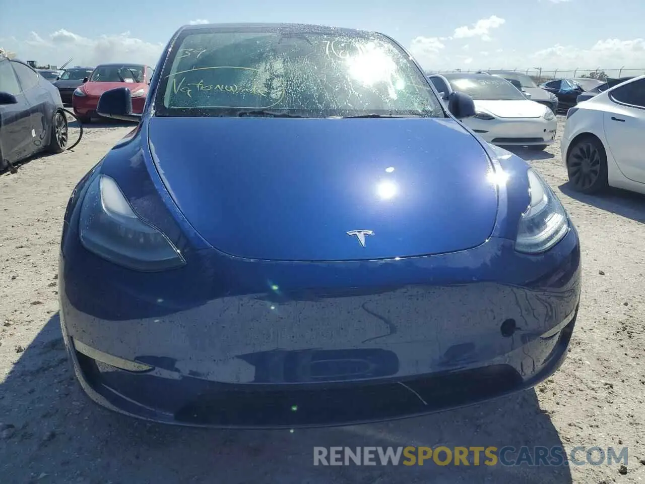 5 Фотография поврежденного автомобиля 7SAYGDEF9PF633369 TESLA MODEL Y 2023