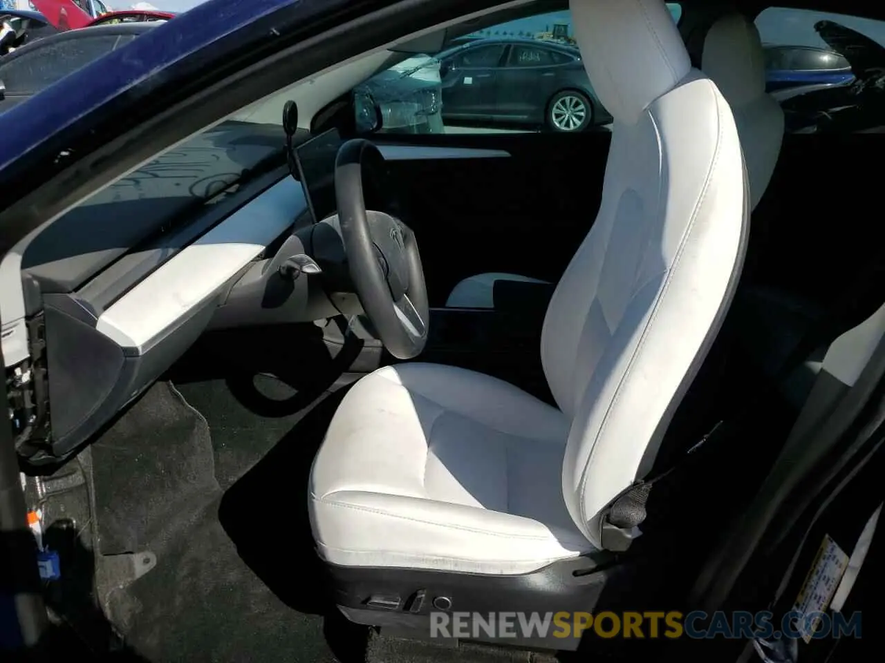 7 Фотография поврежденного автомобиля 7SAYGDEF9PF633369 TESLA MODEL Y 2023