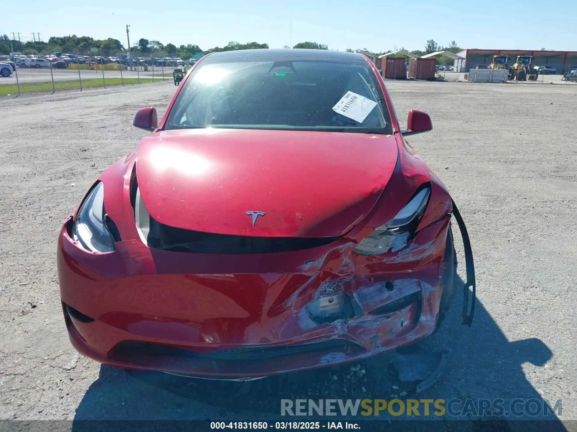 12 Фотография поврежденного автомобиля 7SAYGDEF9PF668137 TESLA MODEL Y 2023