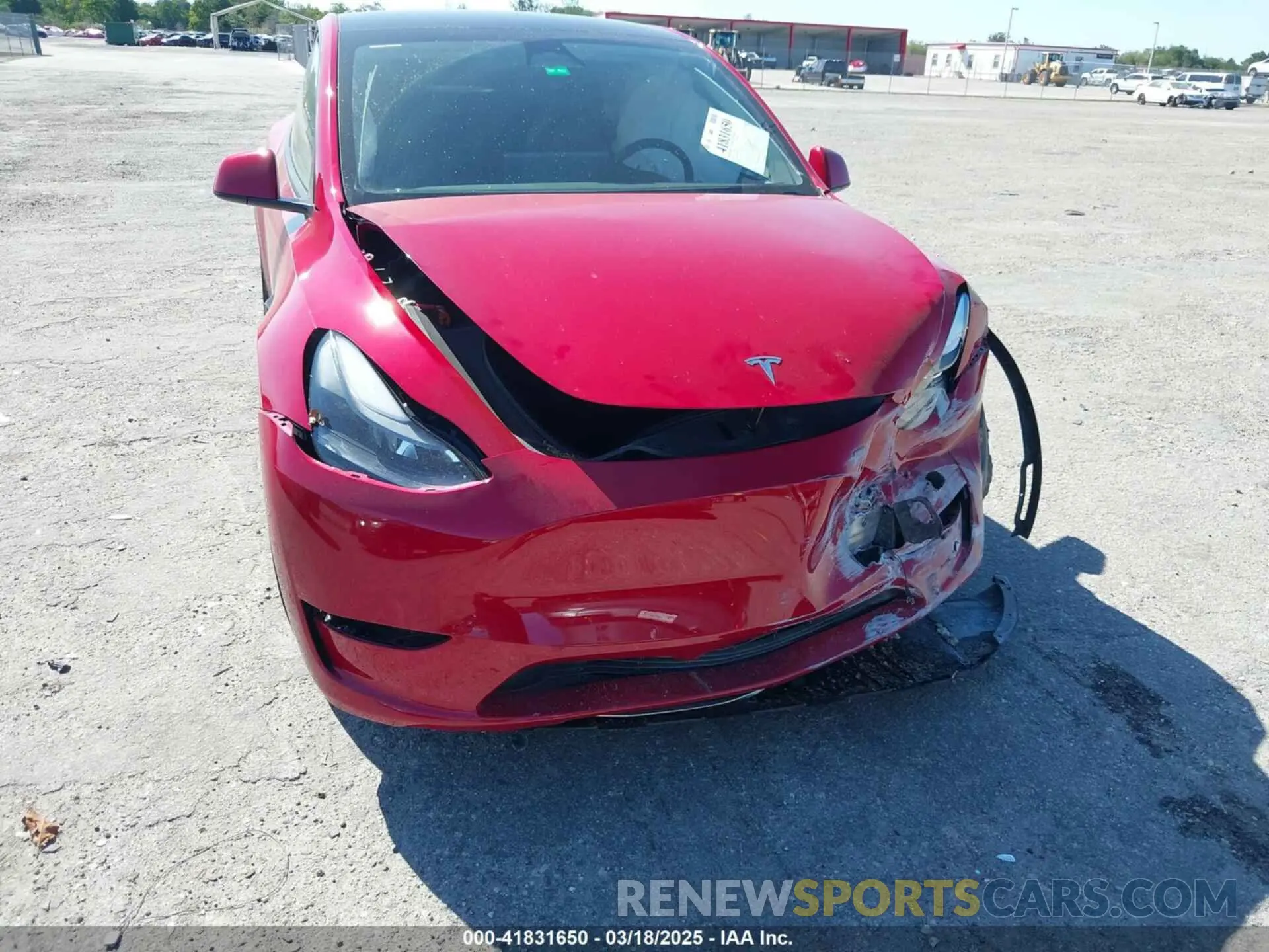 6 Фотография поврежденного автомобиля 7SAYGDEF9PF668137 TESLA MODEL Y 2023