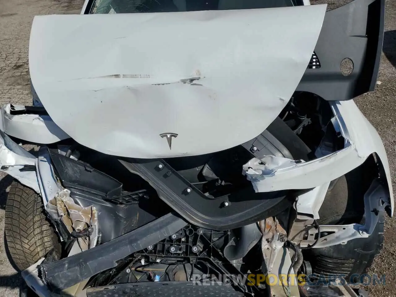 11 Photograph of a damaged car 7SAYGDEF9PF682684 TESLA MODEL Y 2023