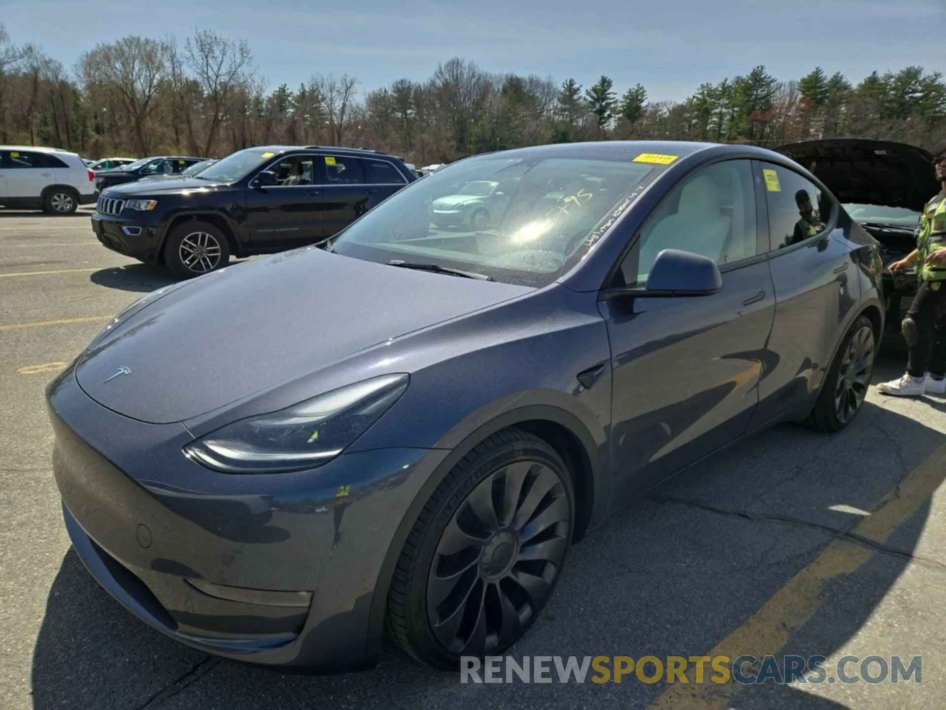 22 Фотография поврежденного автомобиля 7SAYGDEF9PF700567 TESLA MODEL Y 2023
