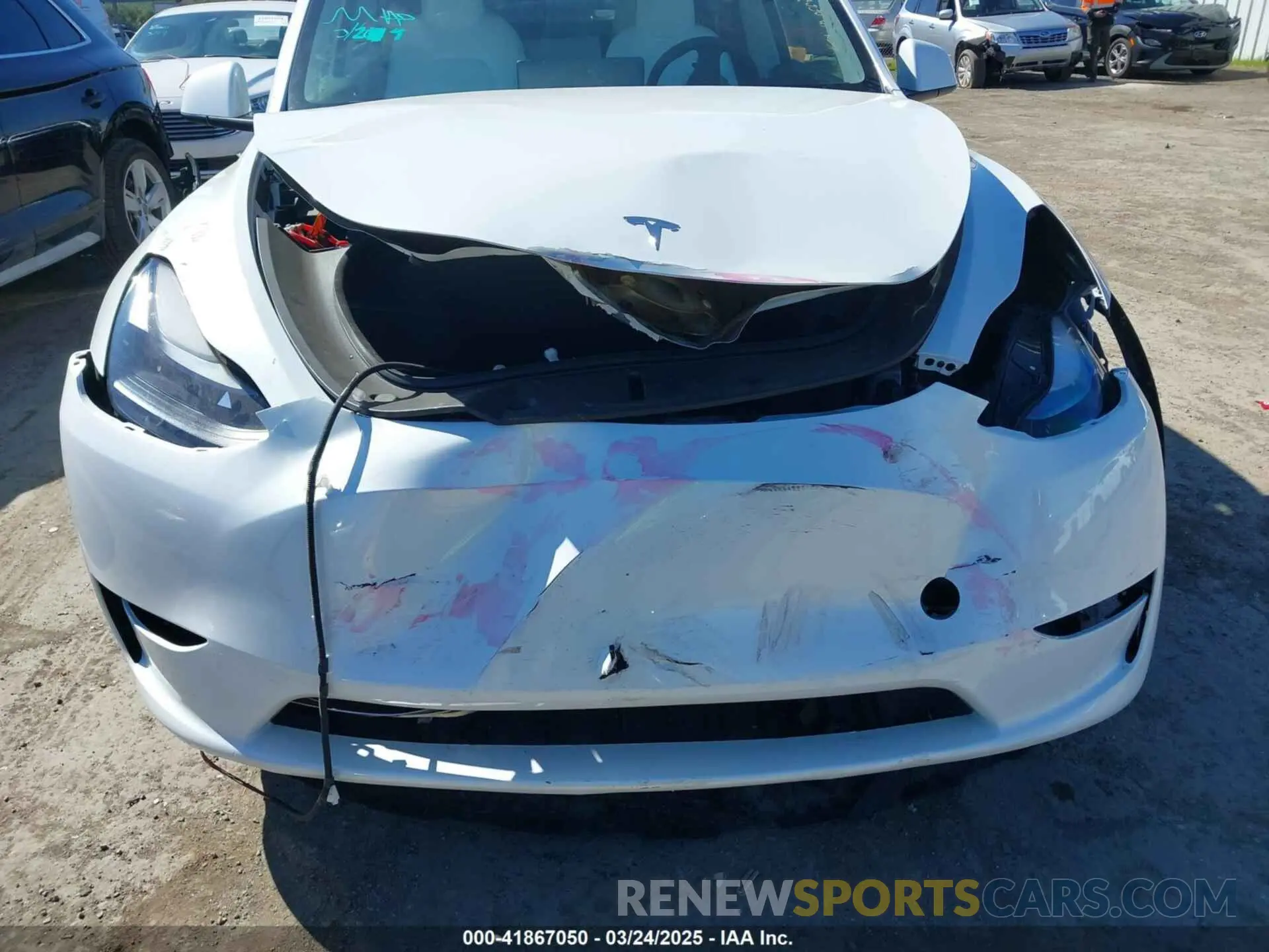 20 Фотография поврежденного автомобиля 7SAYGDEF9PF787497 TESLA MODEL Y 2023