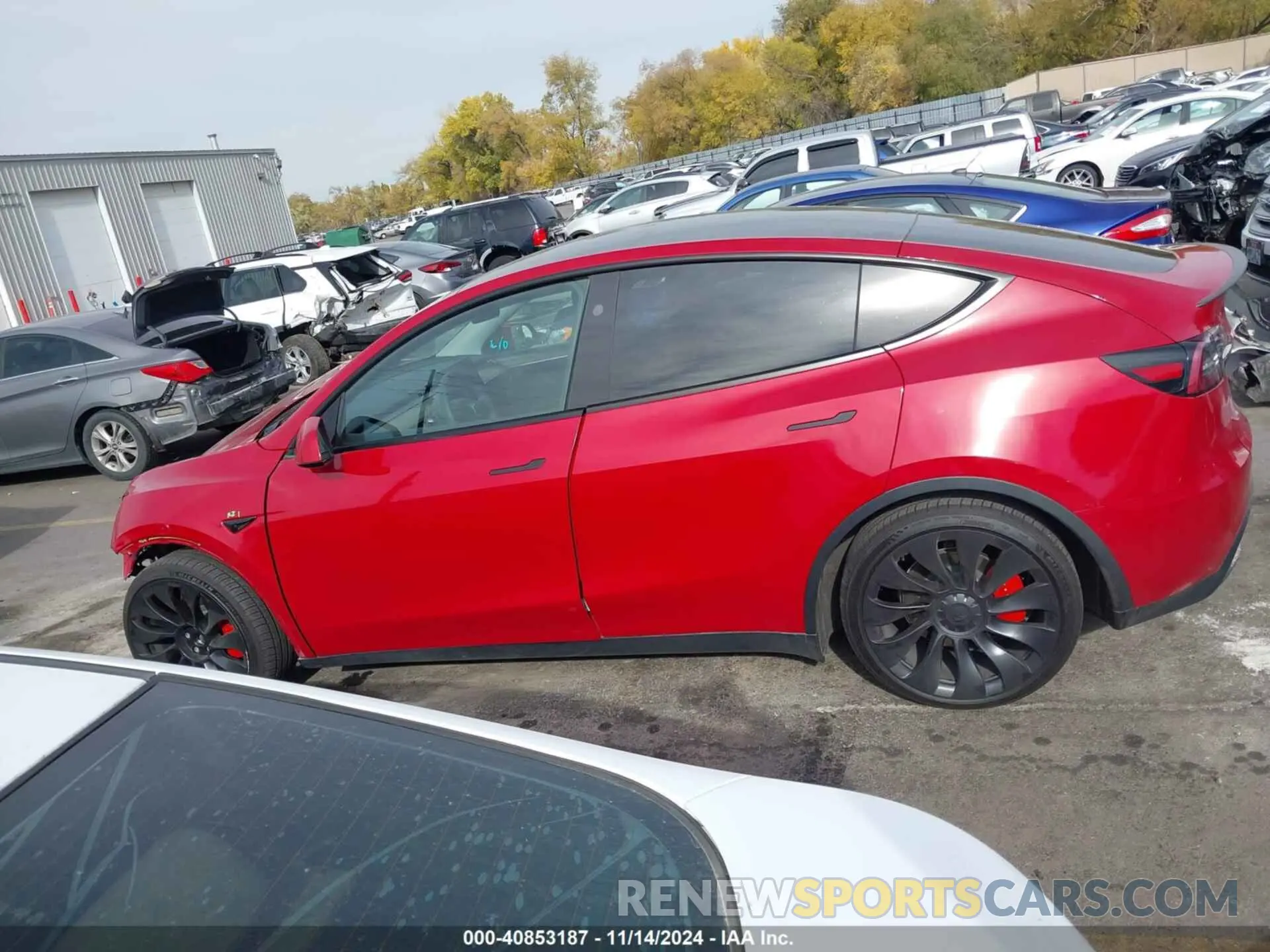 15 Фотография поврежденного автомобиля 7SAYGDEF9PF797155 TESLA MODEL Y 2023