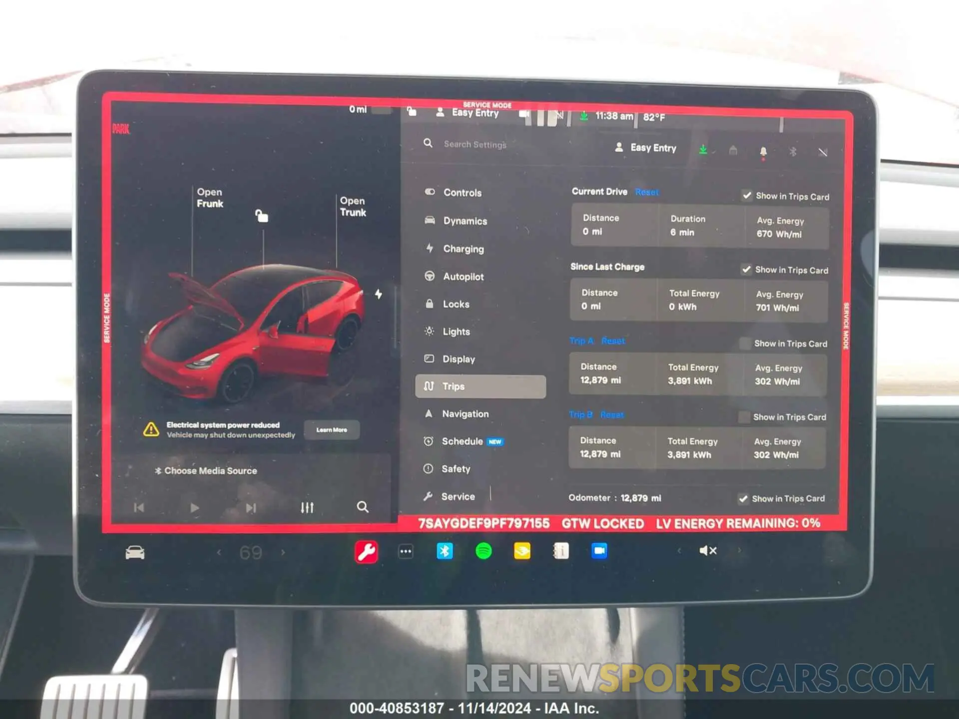 19 Фотография поврежденного автомобиля 7SAYGDEF9PF797155 TESLA MODEL Y 2023