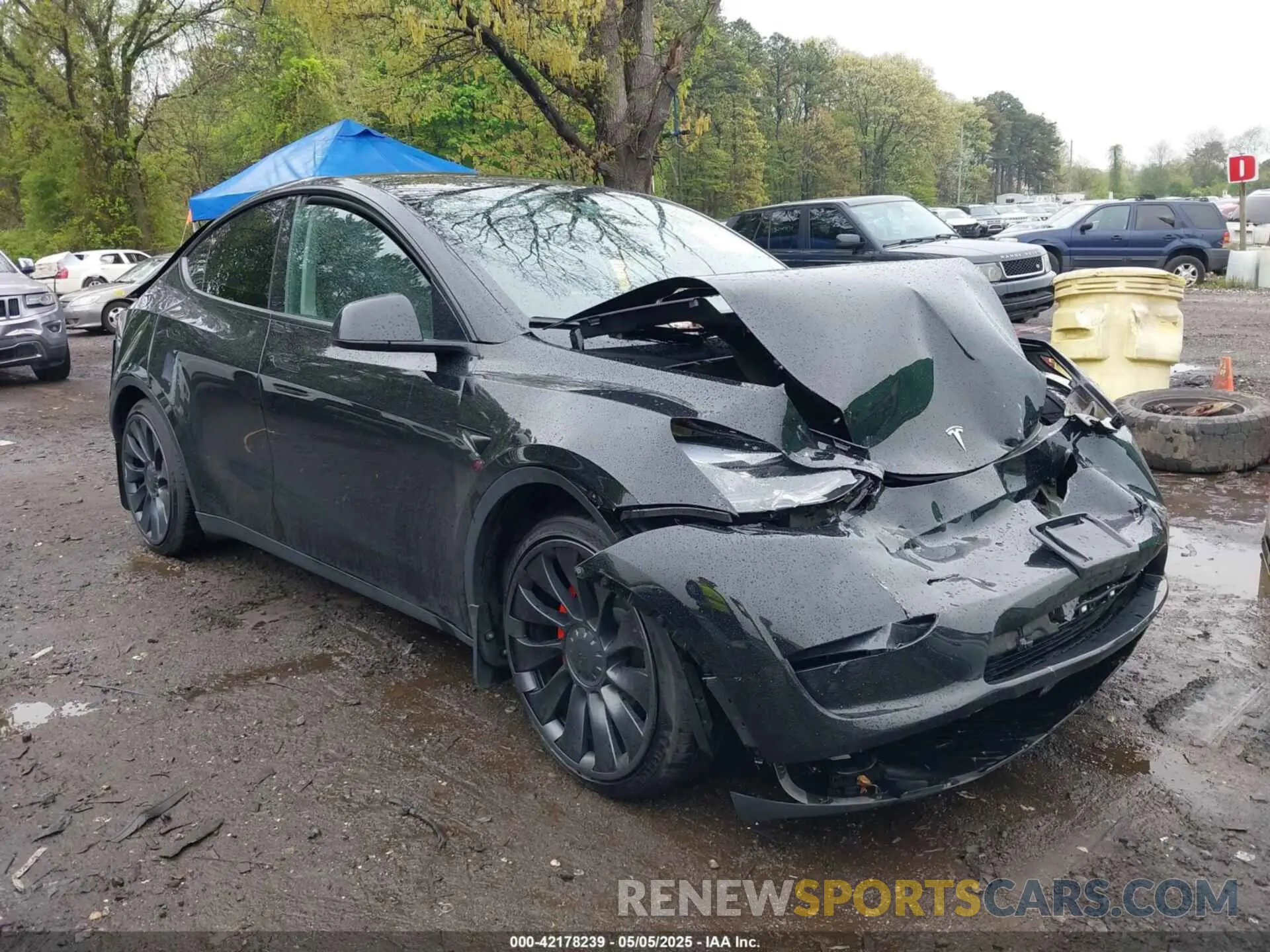 13 Фотография поврежденного автомобиля 7SAYGDEF9PF838514 TESLA MODEL Y 2023