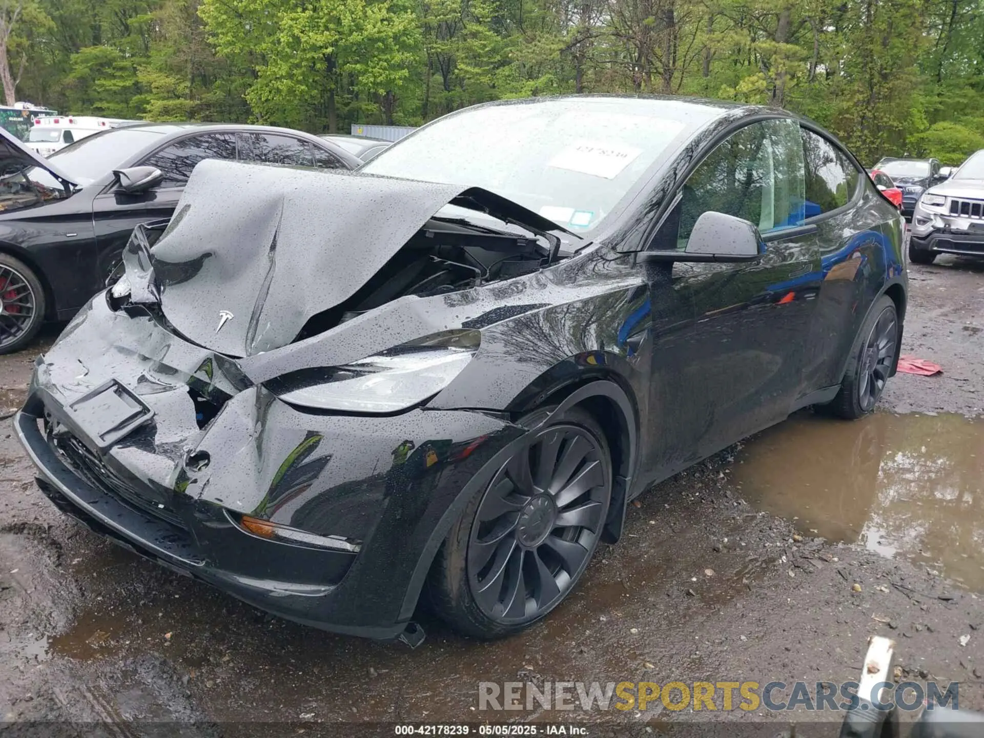 6 Фотография поврежденного автомобиля 7SAYGDEF9PF838514 TESLA MODEL Y 2023