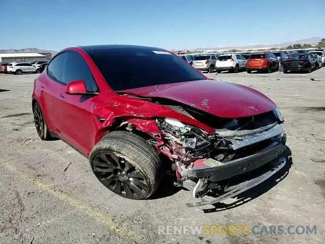 14 Photograph of a damaged car 7SAYGDEF9PF920016 TESLA MODEL Y 2023