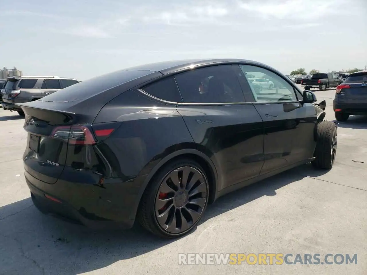3 Photograph of a damaged car 7SAYGDEF9PF947667 TESLA MODEL Y 2023