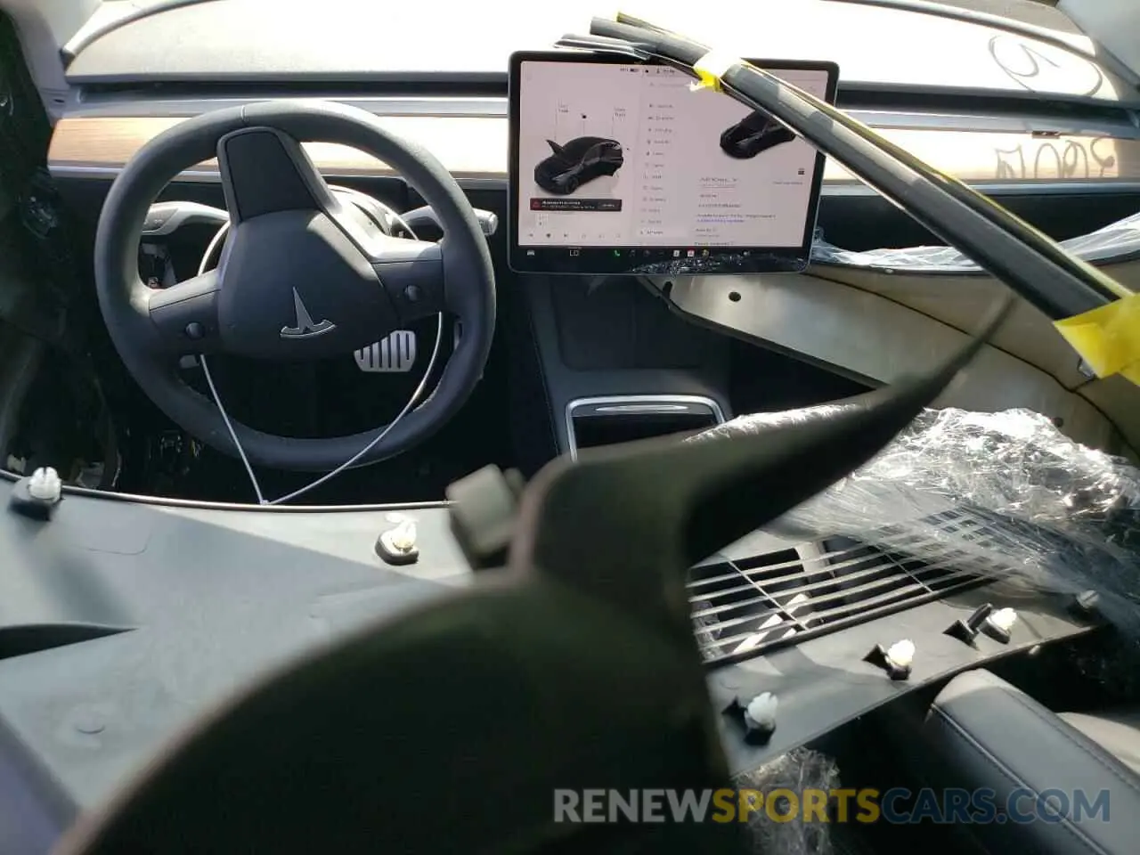 8 Photograph of a damaged car 7SAYGDEF9PF947667 TESLA MODEL Y 2023