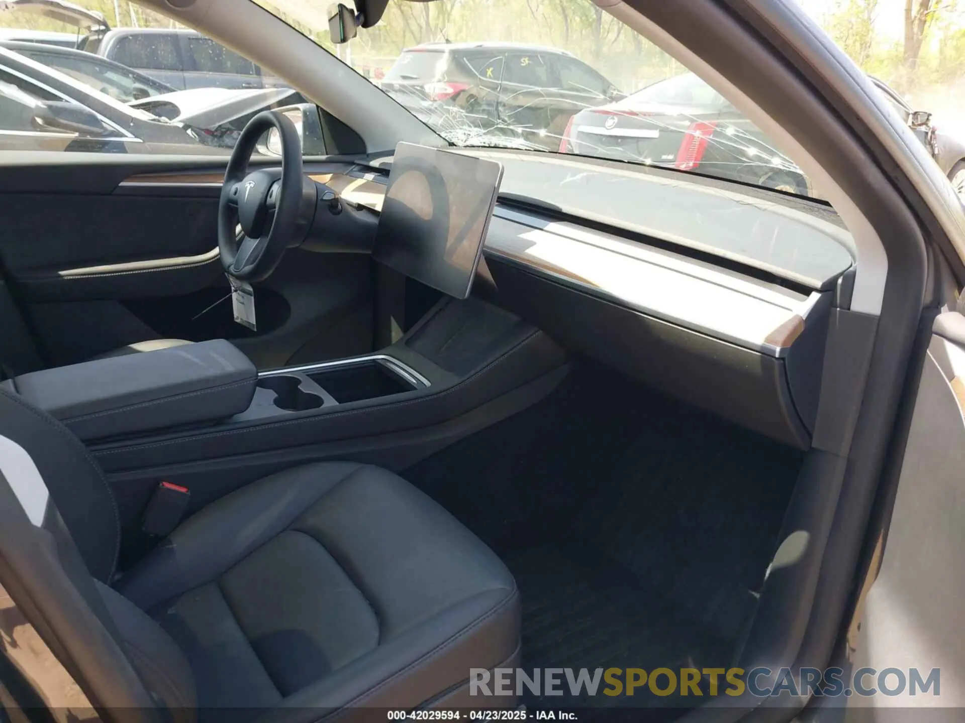 5 Фотография поврежденного автомобиля 7SAYGDEF9PF972200 TESLA MODEL Y 2023