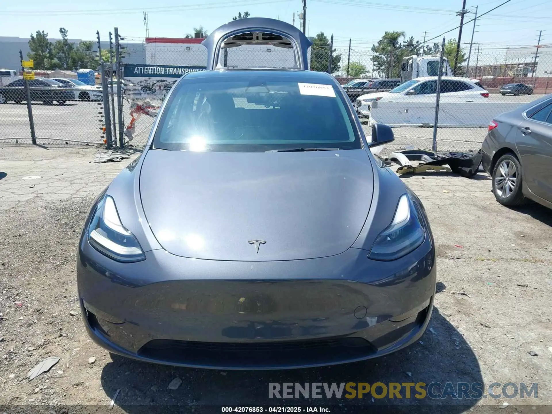 13 Фотография поврежденного автомобиля 7SAYGDEFXPF618668 TESLA MODEL Y 2023