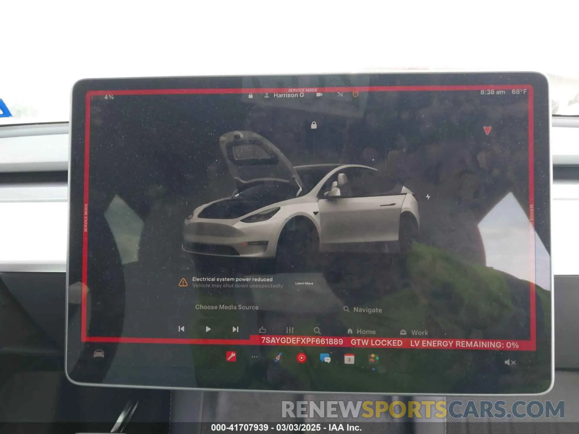 18 Фотография поврежденного автомобиля 7SAYGDEFXPF661889 TESLA MODEL Y 2023