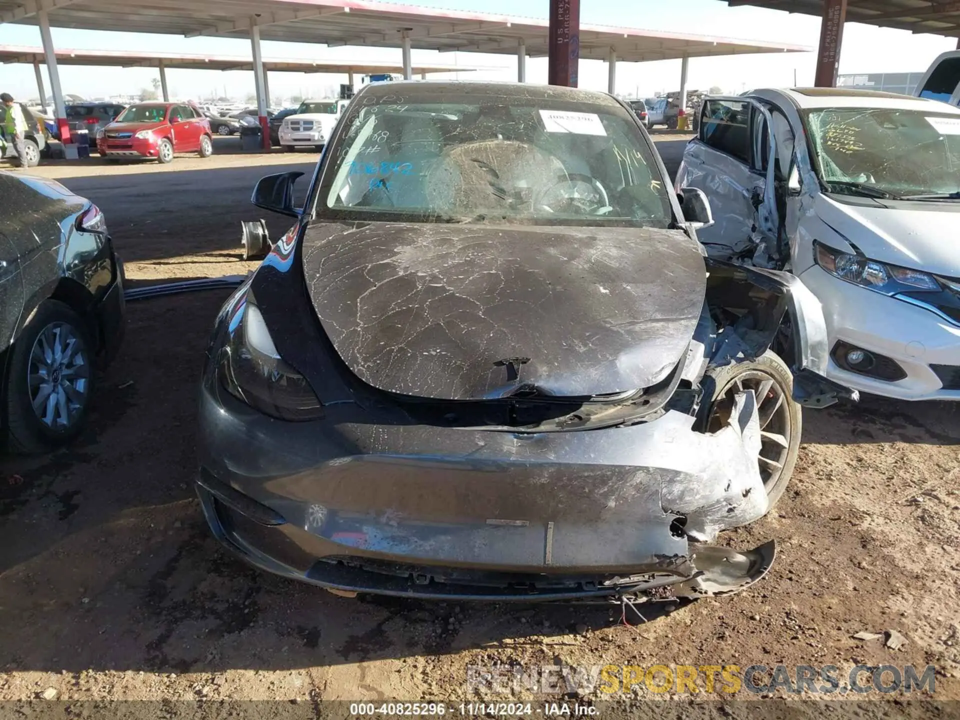 11 Photograph of a damaged car 7SAYGDEFXPF749468 TESLA MODEL Y 2023