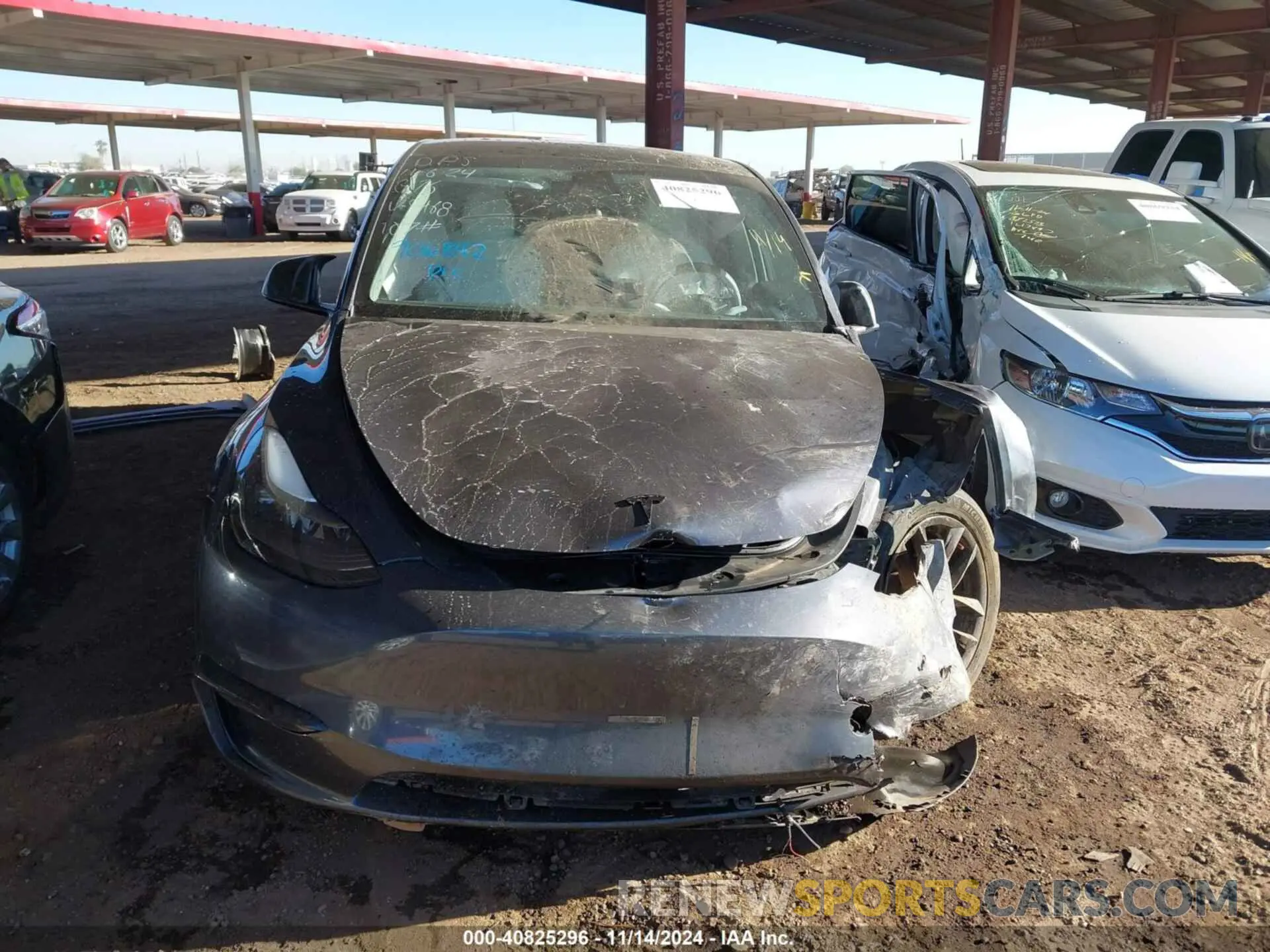 6 Photograph of a damaged car 7SAYGDEFXPF749468 TESLA MODEL Y 2023