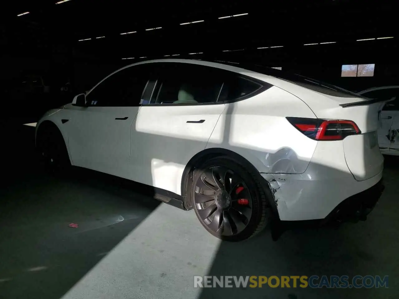 2 Photograph of a damaged car 7SAYGDEFXPF777075 TESLA MODEL Y 2023