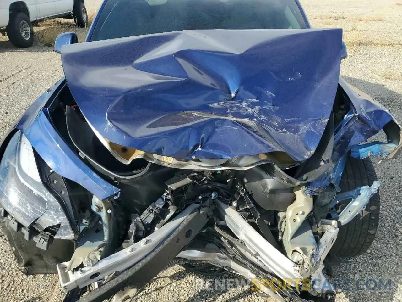 11 Photograph of a damaged car 7SAYGDEFXPF787881 TESLA MODEL Y 2023