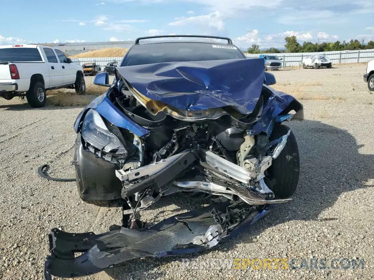 5 Photograph of a damaged car 7SAYGDEFXPF787881 TESLA MODEL Y 2023