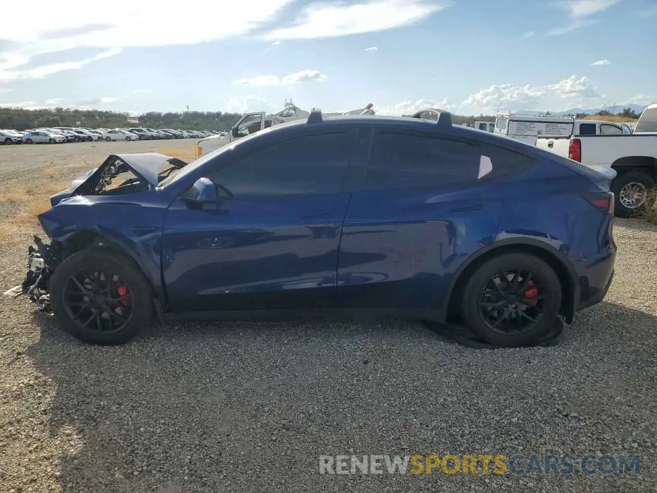 7 Photograph of a damaged car 7SAYGDEFXPF787881 TESLA MODEL Y 2023