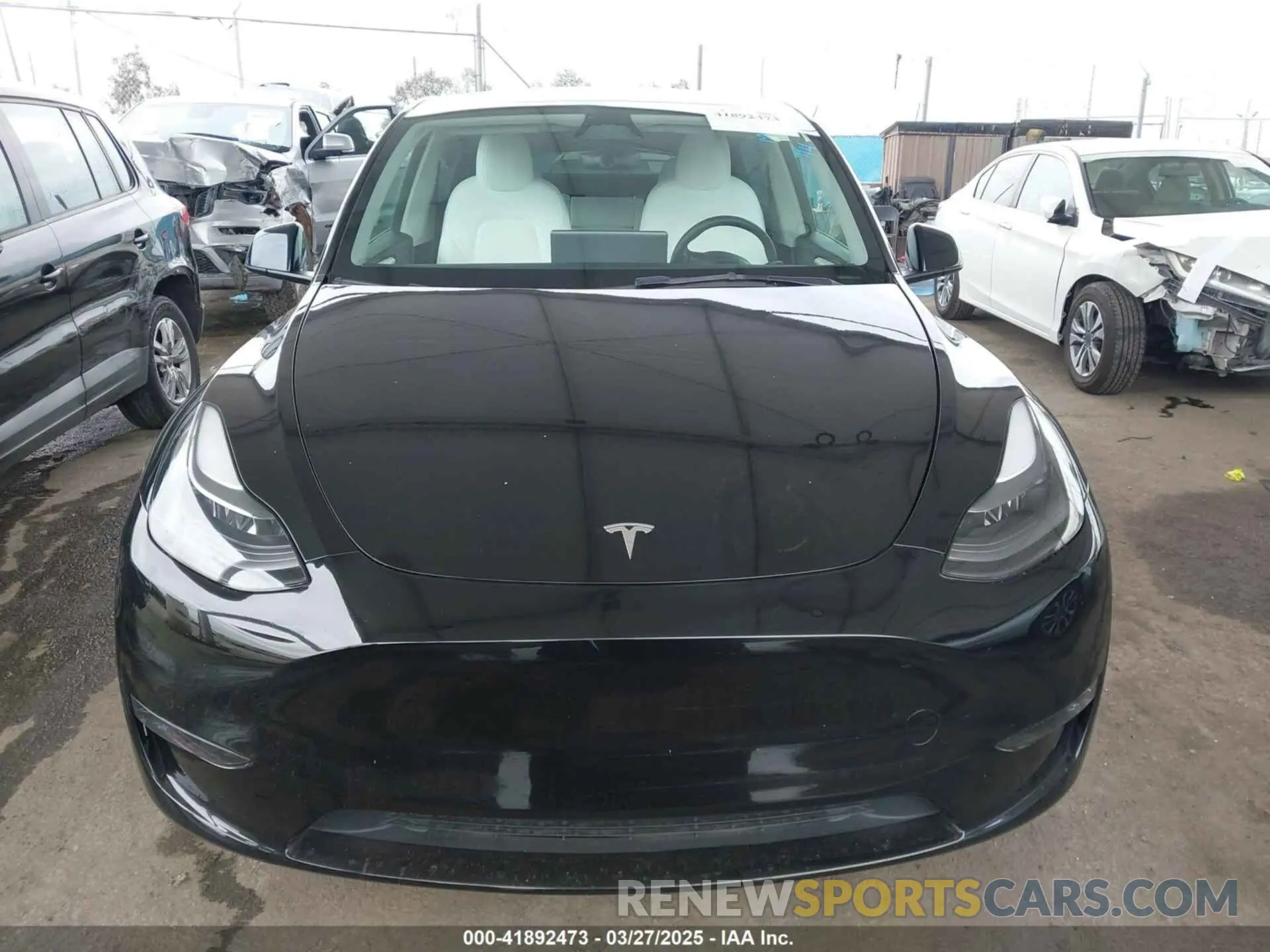 13 Photograph of a damaged car 7SAYGDEFXPF833273 TESLA MODEL Y 2023