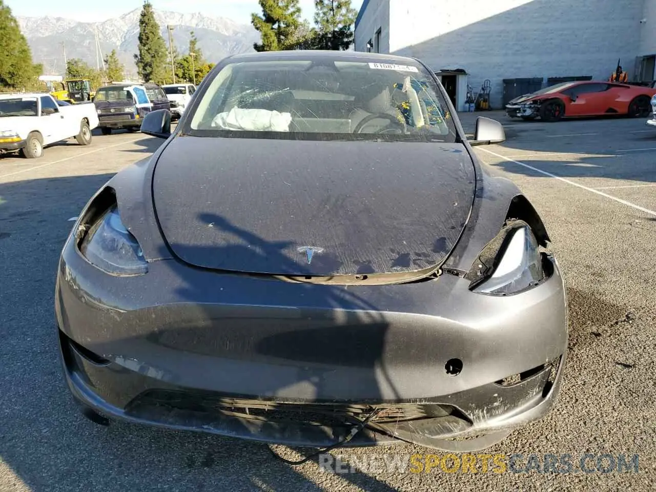 5 Photograph of a damaged car 7SAYGDEFXPF917321 TESLA MODEL Y 2023