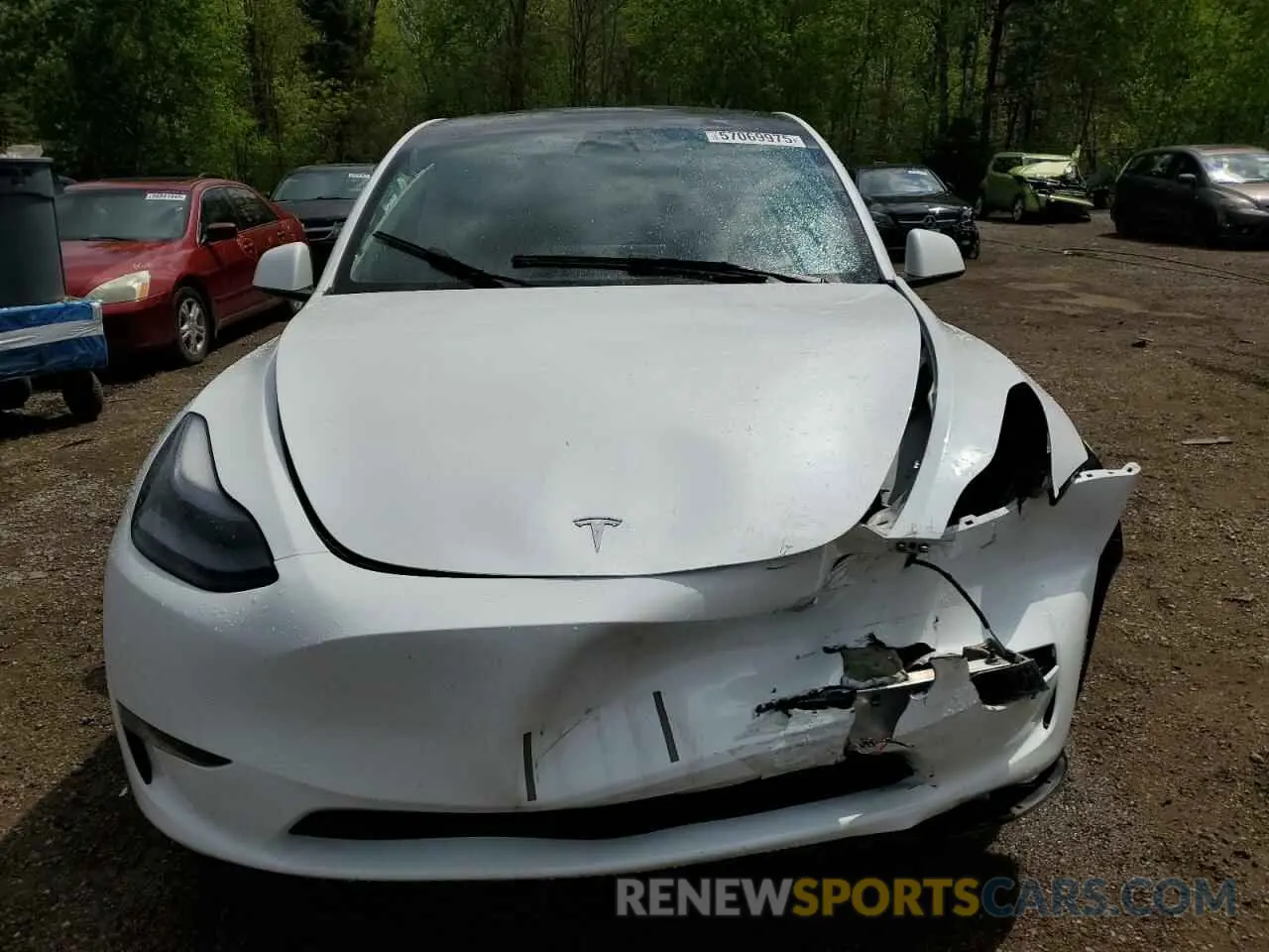 5 Фотография поврежденного автомобиля LRWYGDEE5PC266209 TESLA MODEL Y 2023