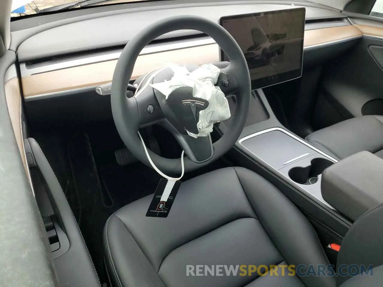 8 Фотография поврежденного автомобиля LRWYGDEE5PC266209 TESLA MODEL Y 2023