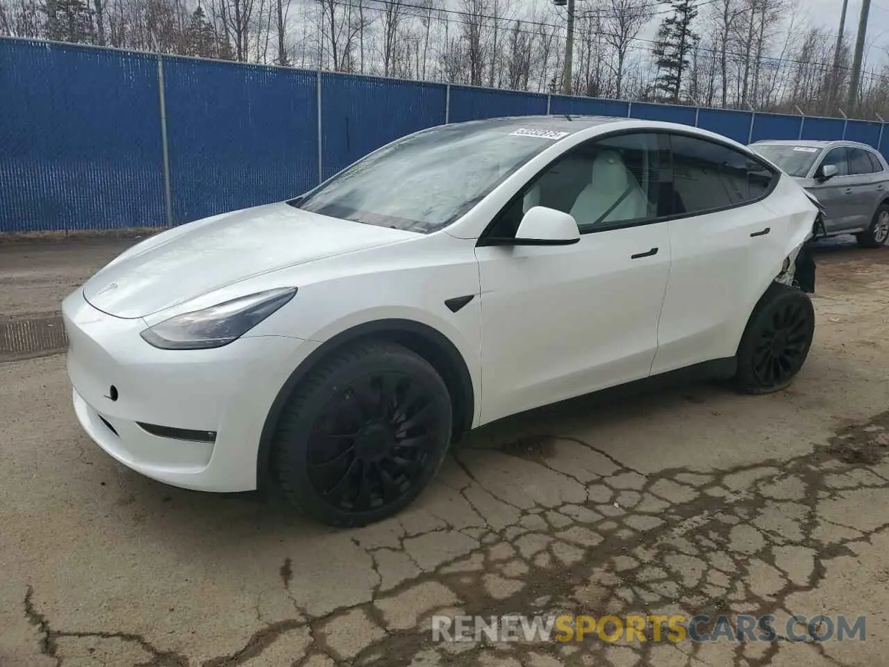 1 Фотография поврежденного автомобиля LRWYGDEEXPC228734 TESLA MODEL Y 2023