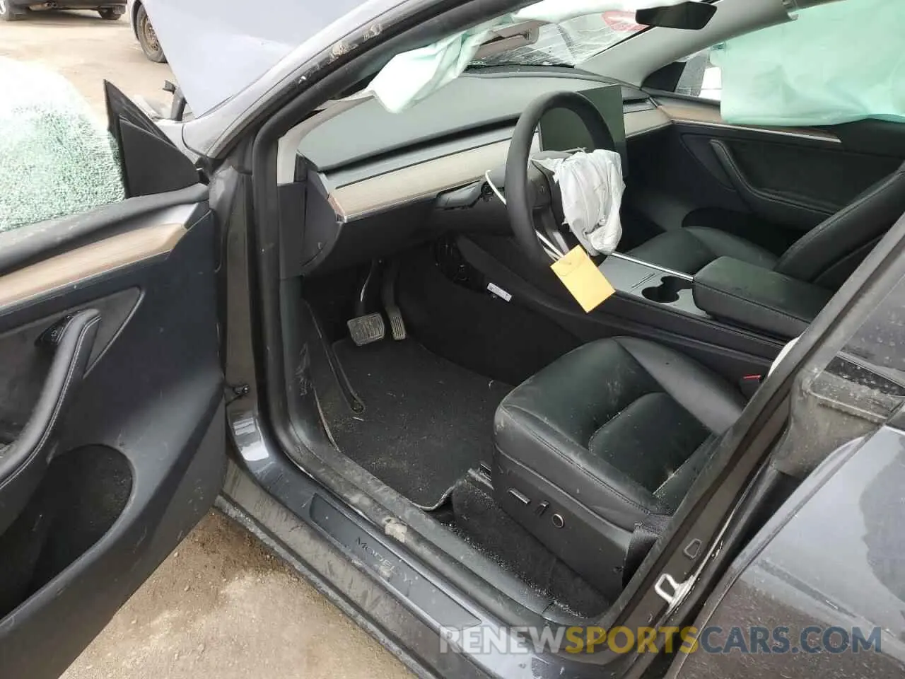 8 Фотография поврежденного автомобиля LRWYGDFD5PC164043 TESLA MODEL Y 2023
