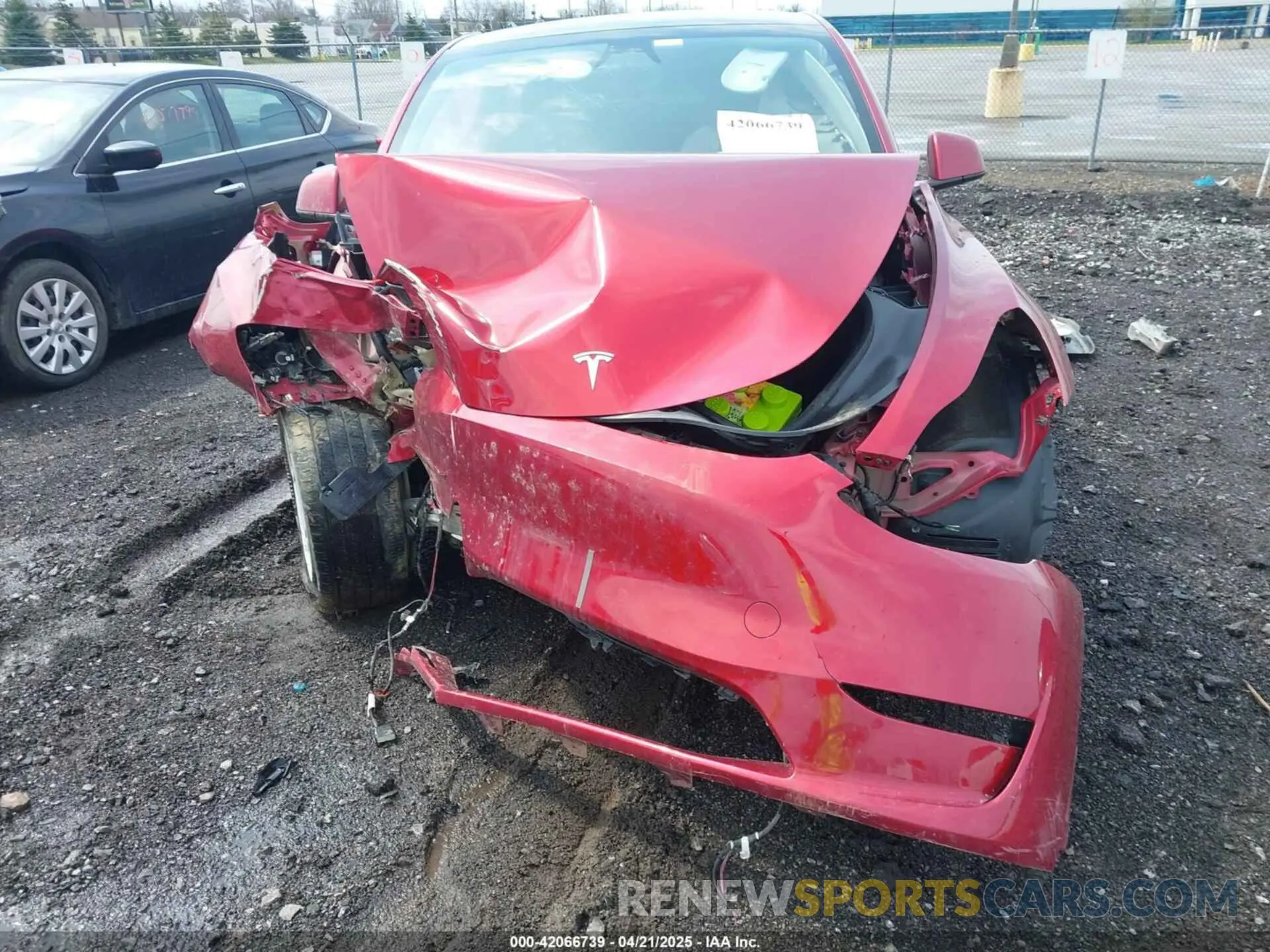 11 Фотография поврежденного автомобиля 7SAYGAEE0RF022221 TESLA MODEL Y 2024